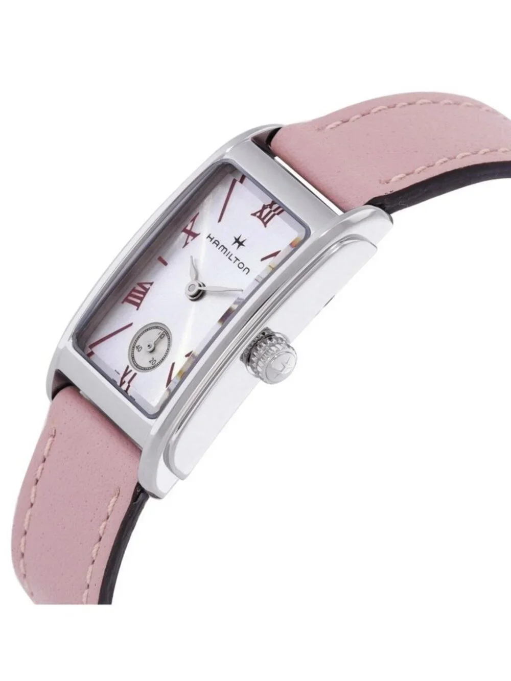 NWT Hamilton American Classic Quartz Silver Dial Ladies Watch